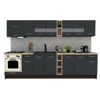 Bucatarie MARINA NEW 320 B Wenge / Decor 0164